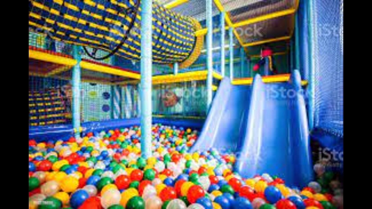 Playground indoor for kids in HD1080p