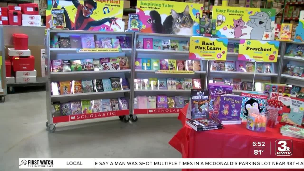 Remember Scholastic book fairs? Mary Nelson visited the La Vista warehouse that organized those fairs