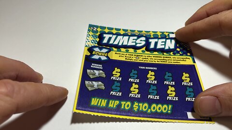 Times Ten - $2 - Wisconsin Lottery - Scratch Off Review