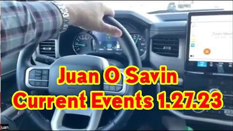 Juan O Savin Current Events 1/27/23