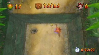 Turtle Woods Sapphire Relic Run - Crash Bandicoot N. Sane Trilogy