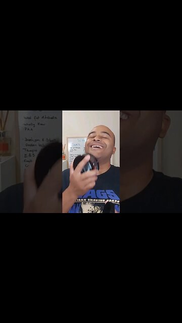 ASMR SHAVE MEGALODON Hathor base by HAGS💈🔊🪒🧼🎞️👌🏾💈#asmr #shavingproducts #wetshaving #sotd #megalodon