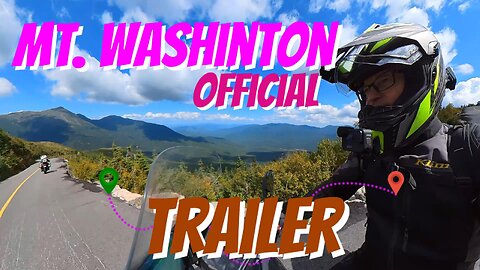 Scariest - Beautiful Ride - MT Washington Series Trailer #motorcycle #maritimemotoadv