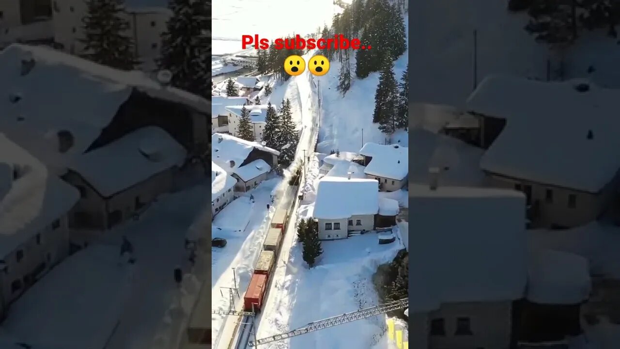 ice and train...veey nice moment..