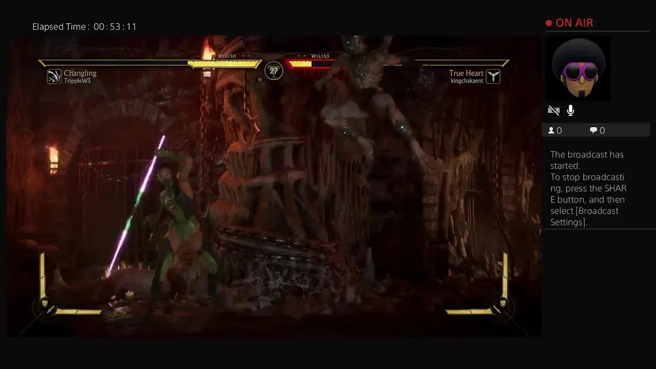 kingchakaent's Live PS4 Broadcast