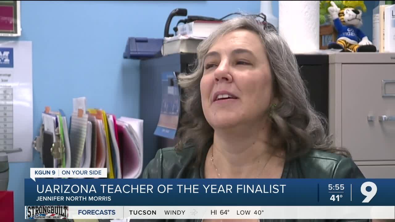 Marana instructor finalist for UArizona Teacher of the Year Award