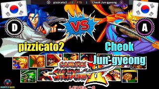 Samurai Shodown II (pizzicato2 Vs. Cheok Jun-gyeong) [South Korea Vs. South Korea]