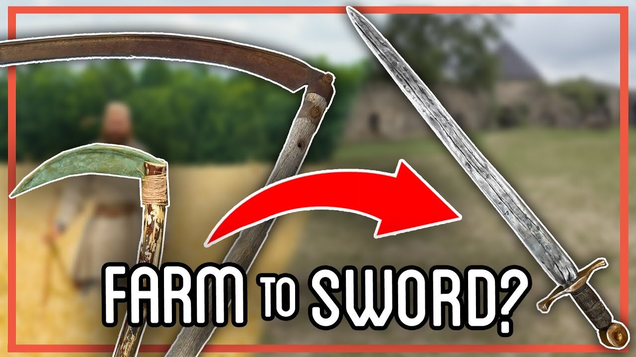 How to make old farm tool become a sharp sword