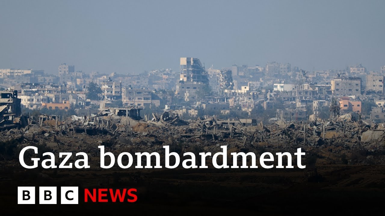 Israel's renewed bombardment of Gaza continues into second day | BBC News