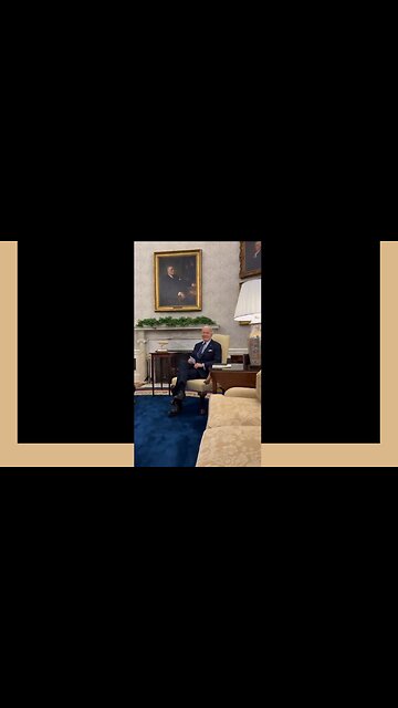 Biden: “do you think that you can get hit in the head by the camera behind you?”