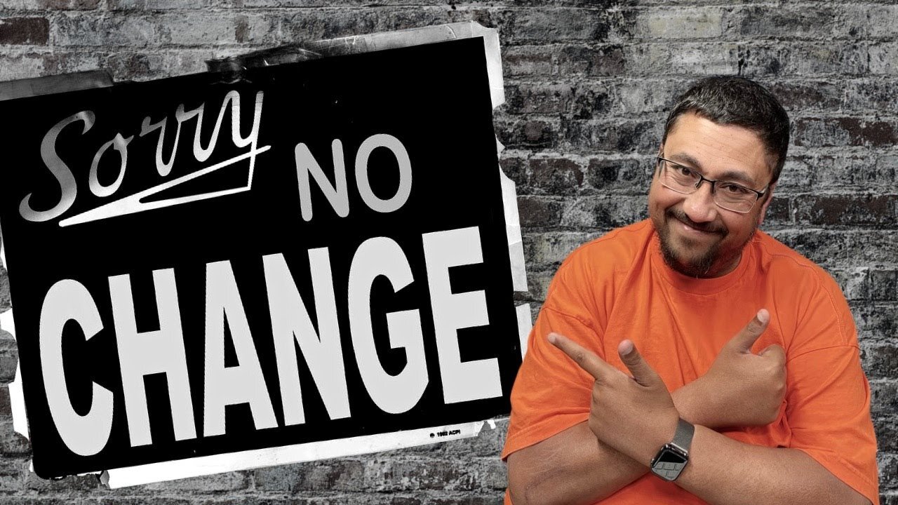 IT’S not CHANGING, and it NEVER WILL!!!