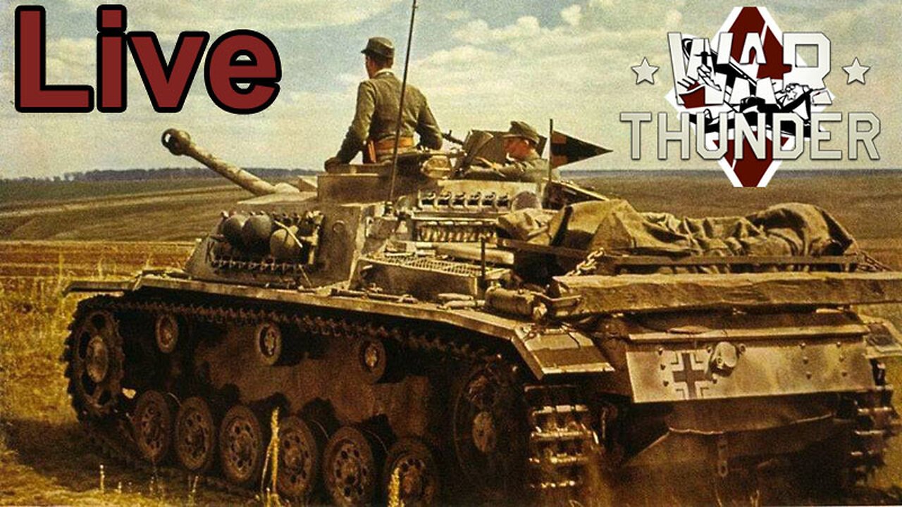 War Thunder - Live- Team G - WW II Tanks - Squad Play - Join Us