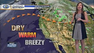 10News Pinpoint Weather with Meteorologist Megan Parry