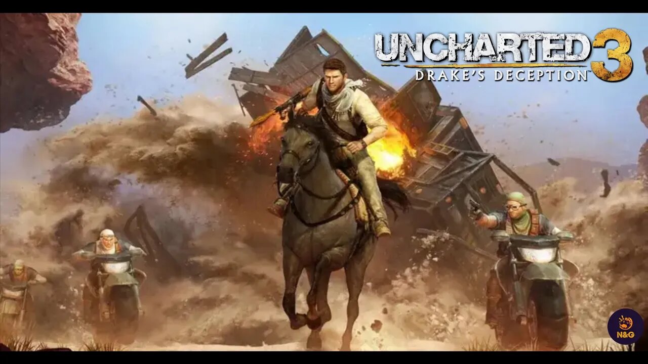 UNCHARTED 3: DRAKE'S DECEPTION #14 Um Resgate Espetacular ! (Em Português PT-BR)