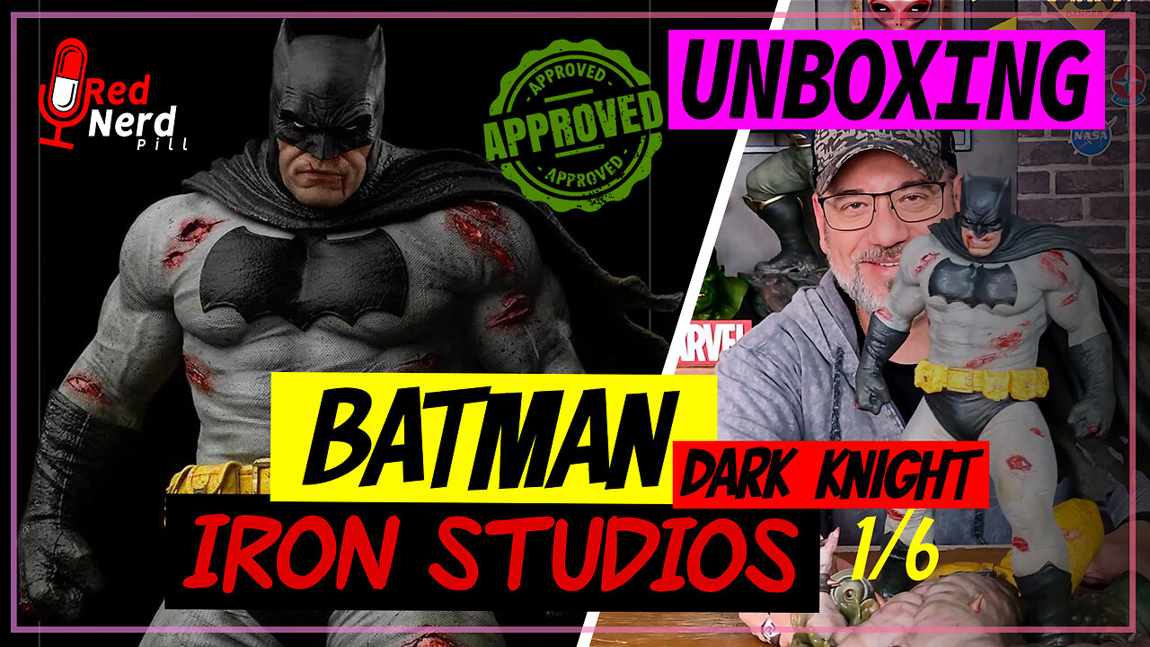 Unboxing-Batman Dark Knight Returns-Iron Studios 1/6