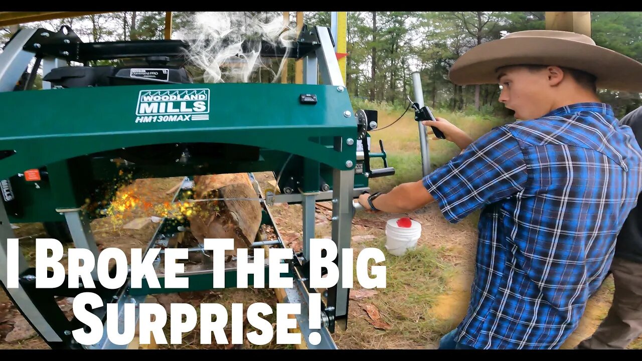 I Spent All My Money On A Sawmill And I Broke It!/ NOW WHAT?!/ Dreams Shattered!