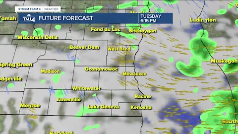 Tuesday night lows in the 50s