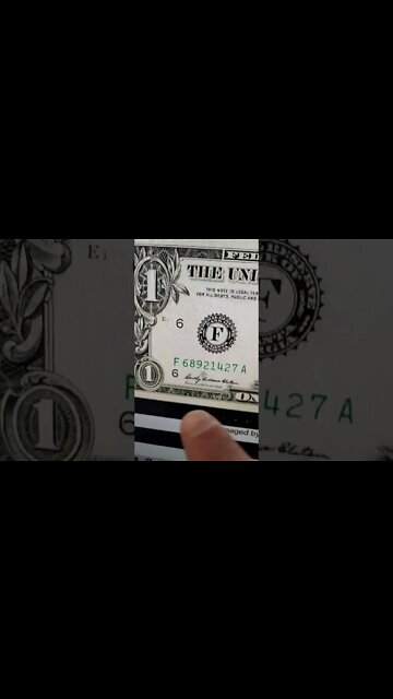 Super Rare Mistake on this Dollar Bill! #money