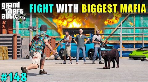 FIGHT WITH LOS SANTOS BIGGEST MAFIAGTA V GAMEPLAY
