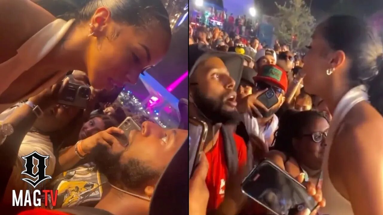 Brittany Renner Gets Into It Wit Fan While Working At Rolling Loud! 😱