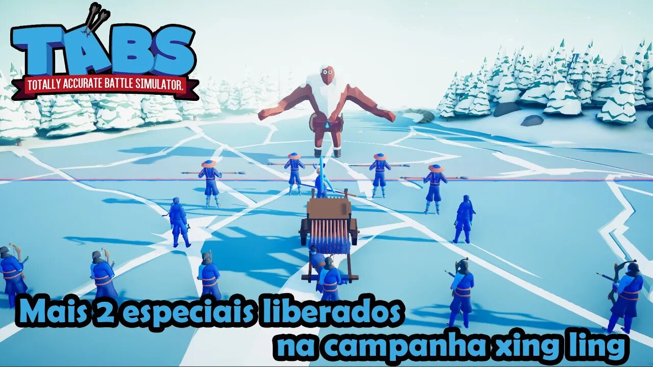 Liberamos mais 2 especiais! Totally Accurate Battle Simulator (TABS) - Gameplay PT-BR