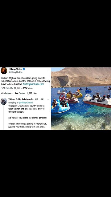 The Taliban releases a public relations 'Travel to Afghanistan' video promo! 👳