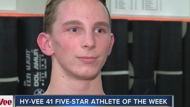 Hy-Vee 41 Five-Star Athlete of the Week: Charles Brockmann