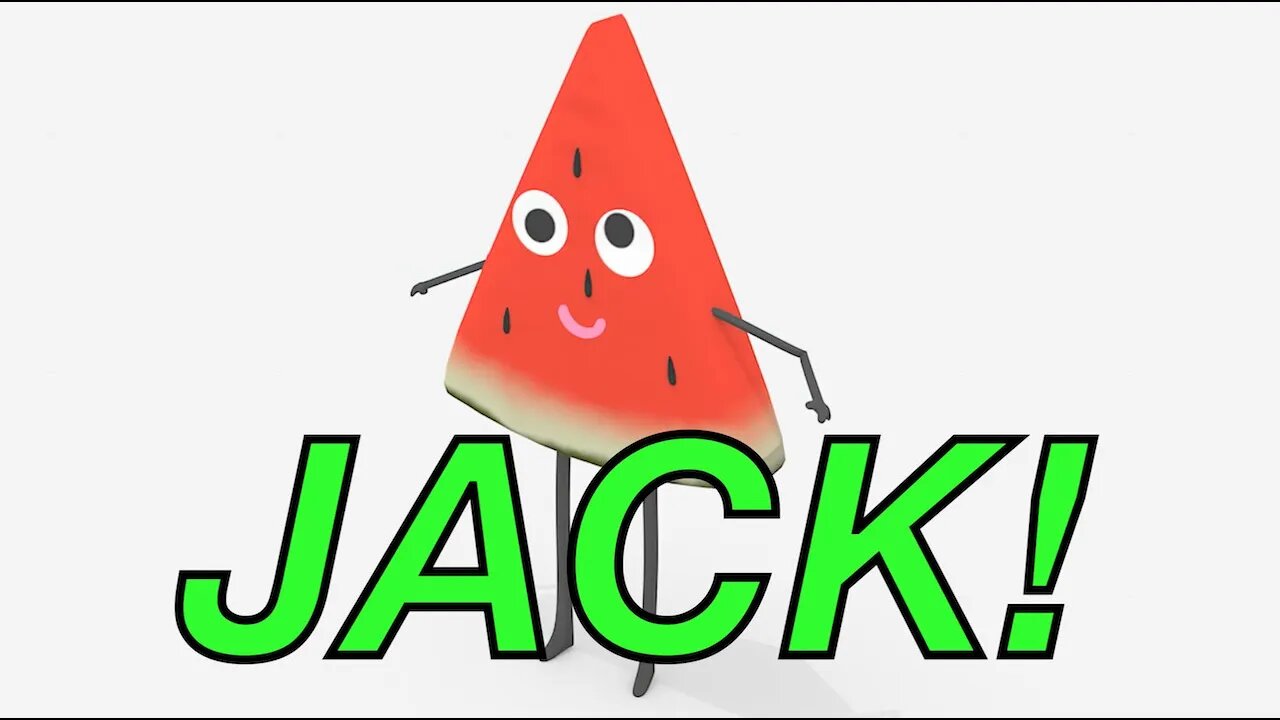 Happy Birthday JACK! - WATERMELON Birthday Song