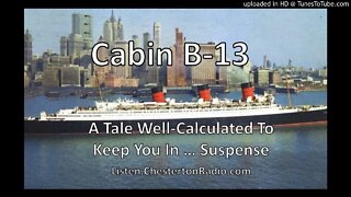 Cabin B-13 - John Dickson Carr - Suspense