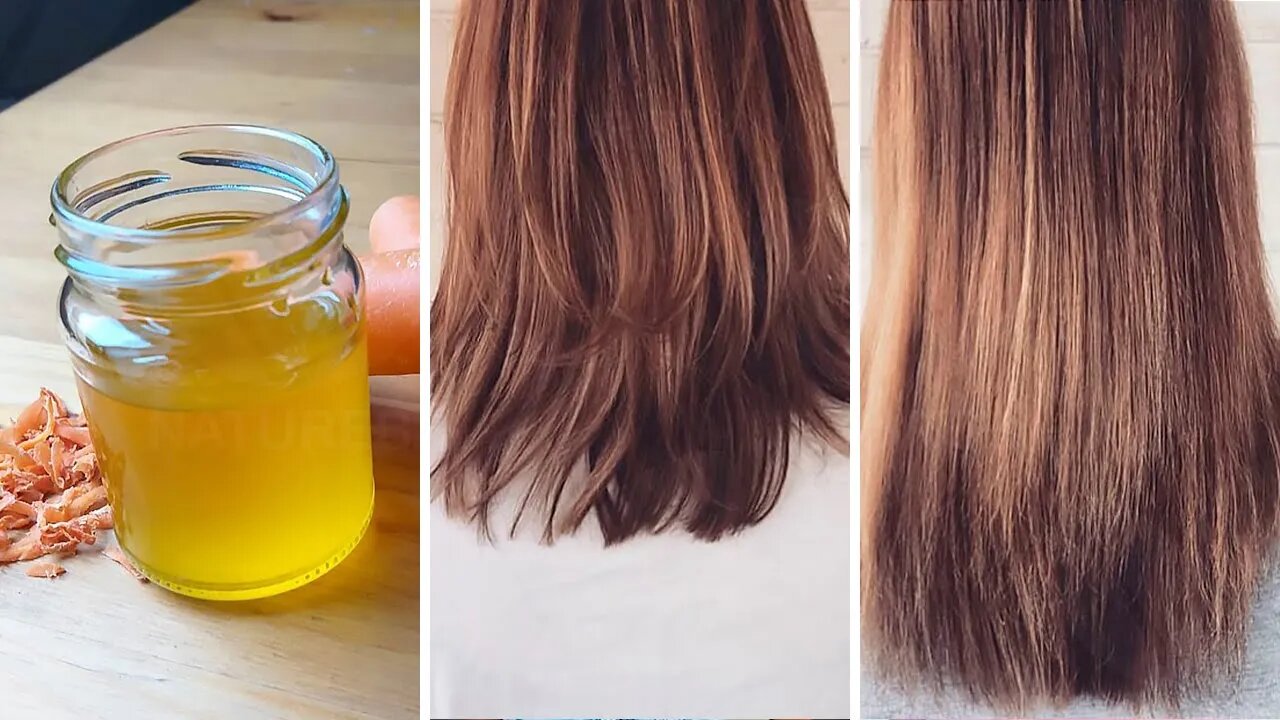 COMO FAZER ÓLEO DE CENOURA PARA CRESCER O CABELO MUITO MAIS RÁPIDO