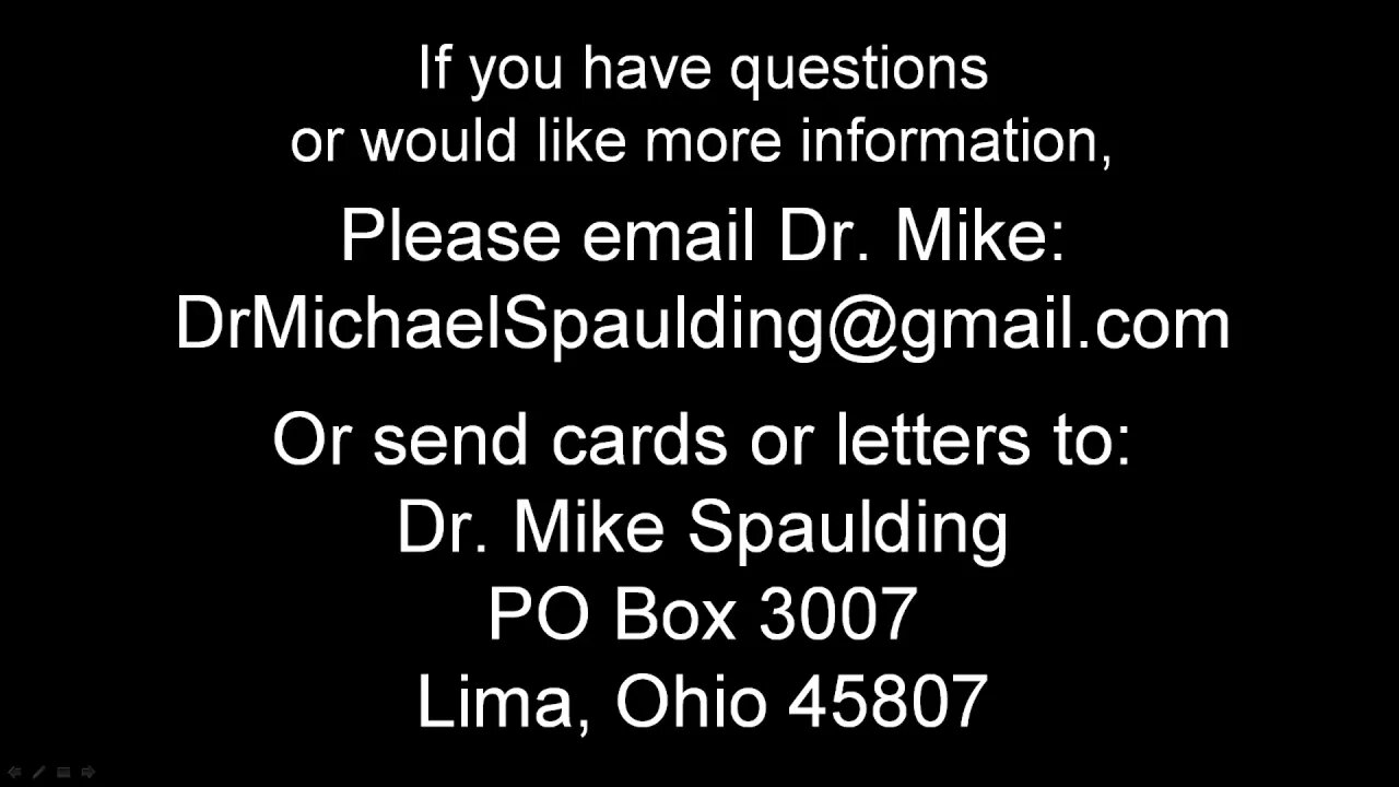 Psalm 142 - Pastor Mike Spaulding