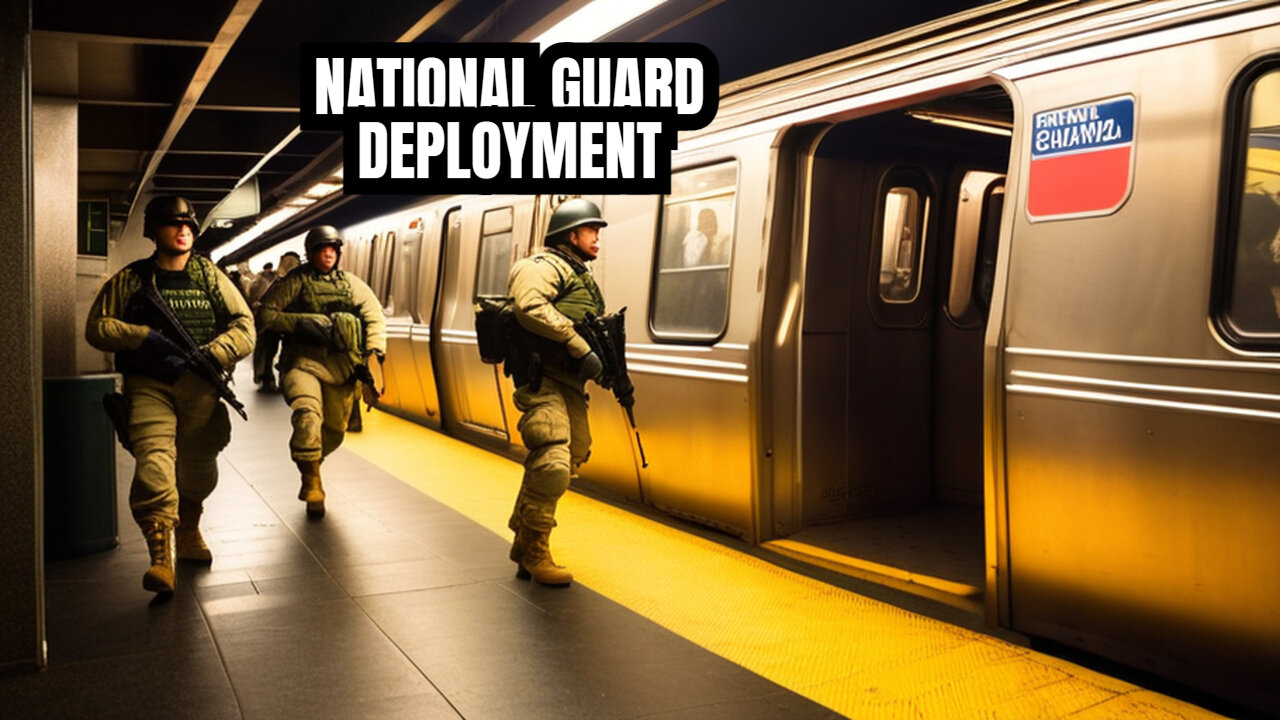 NYC is DEPLOYING the National Guard to the Subway!