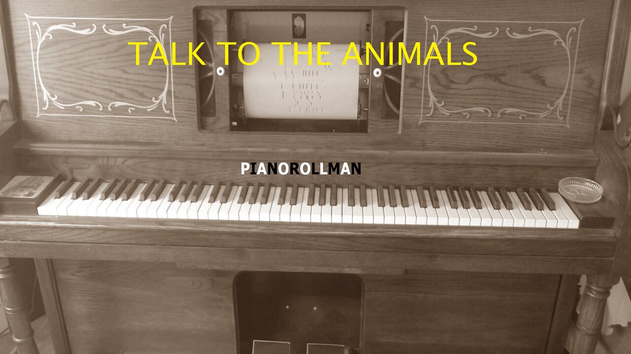 TALK TO THE ANIMALS