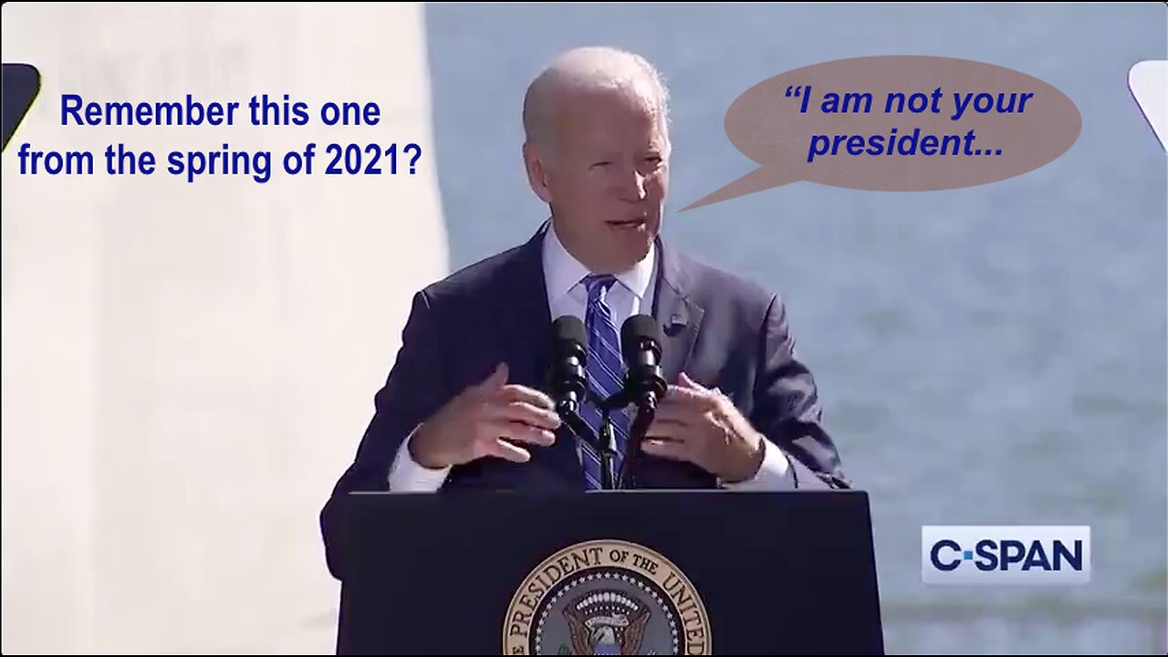 JOE BIDEN MADE A STARK CONFESSION, BACK IN 2021, BUT NO ONE TOOK HIM SERIOUSLY!