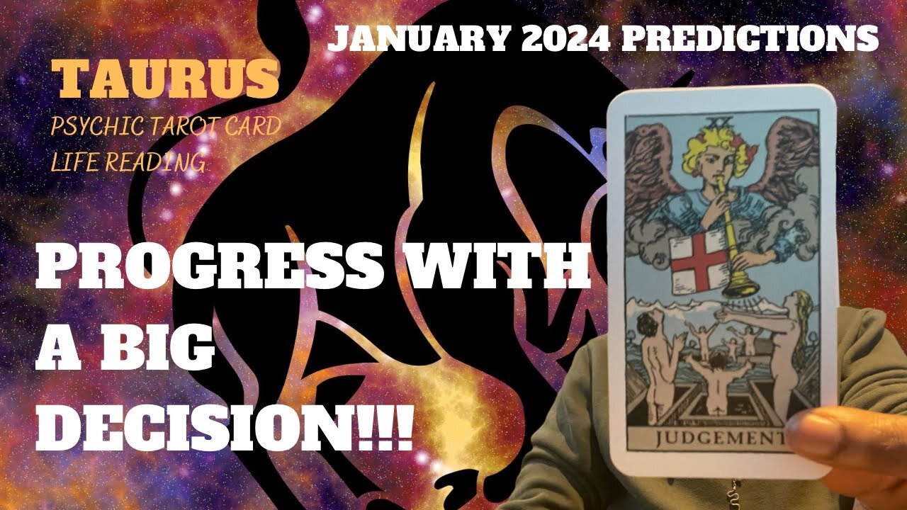 TAURUS - “YOU WON’T BELIEVE WHAT LIES AHEAD!!!” JANUARY 2024 PREDICTIONS READING ♉️🏰