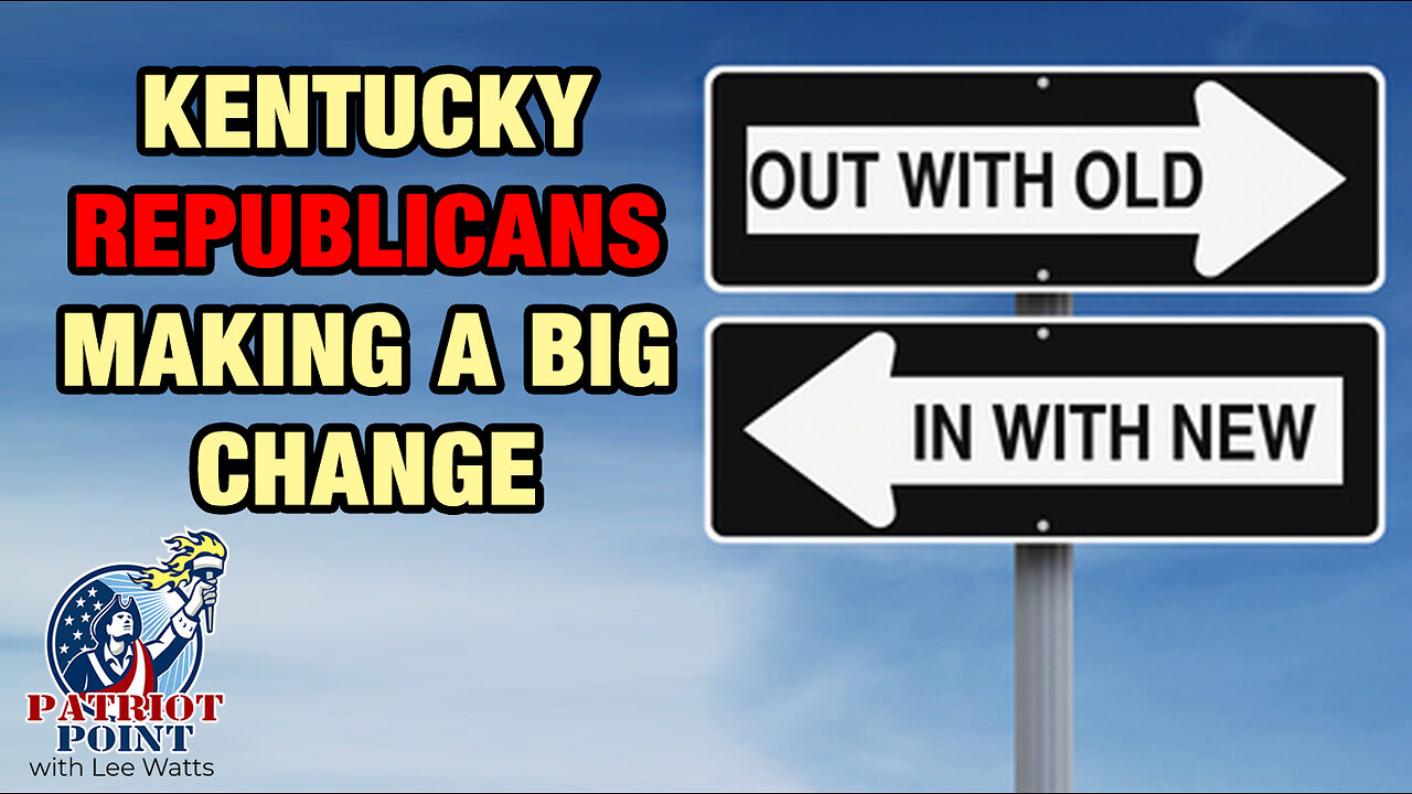 KY Republicans Making A BIG Change