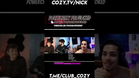 Nick Fuentes x Destiny x SNEAKO Being BEST FRIENDS