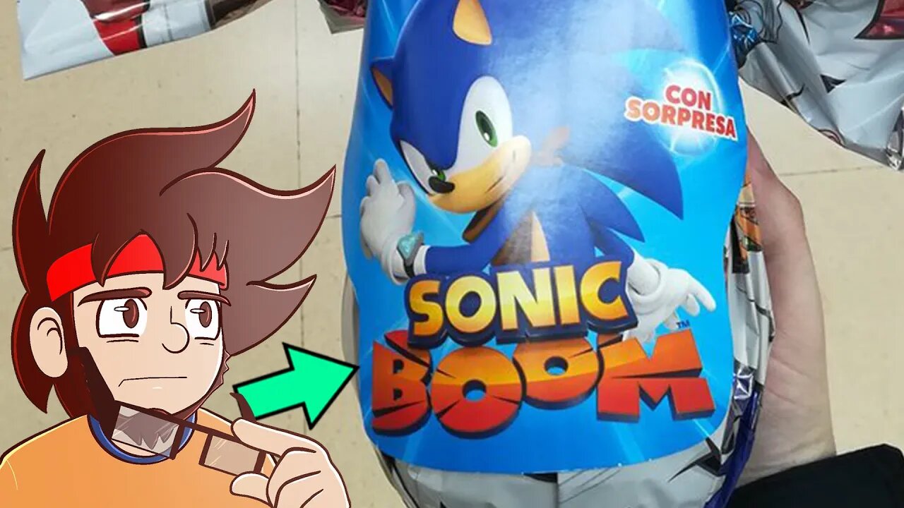 Ovo de páscoa do Sonic é gostosinho🤤 #Shorts