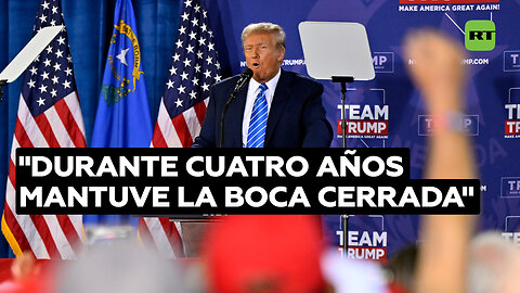 Trump: Durante mi mandato, no hubo nada como el 11S