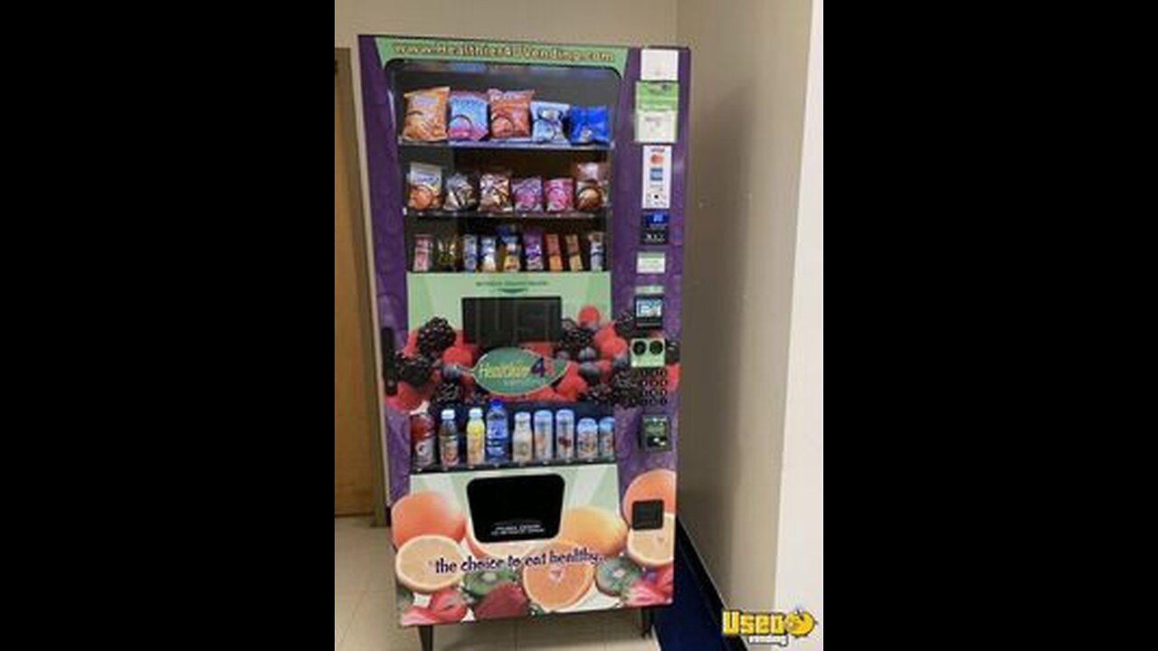 (3) 2018 Wittern 3589 Healthier 4U Snack and Drink Combo Vending Machines For Sale in Ohio