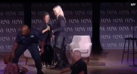Drew Barrymore Rushes Off Stage As Stalker Confronts Her