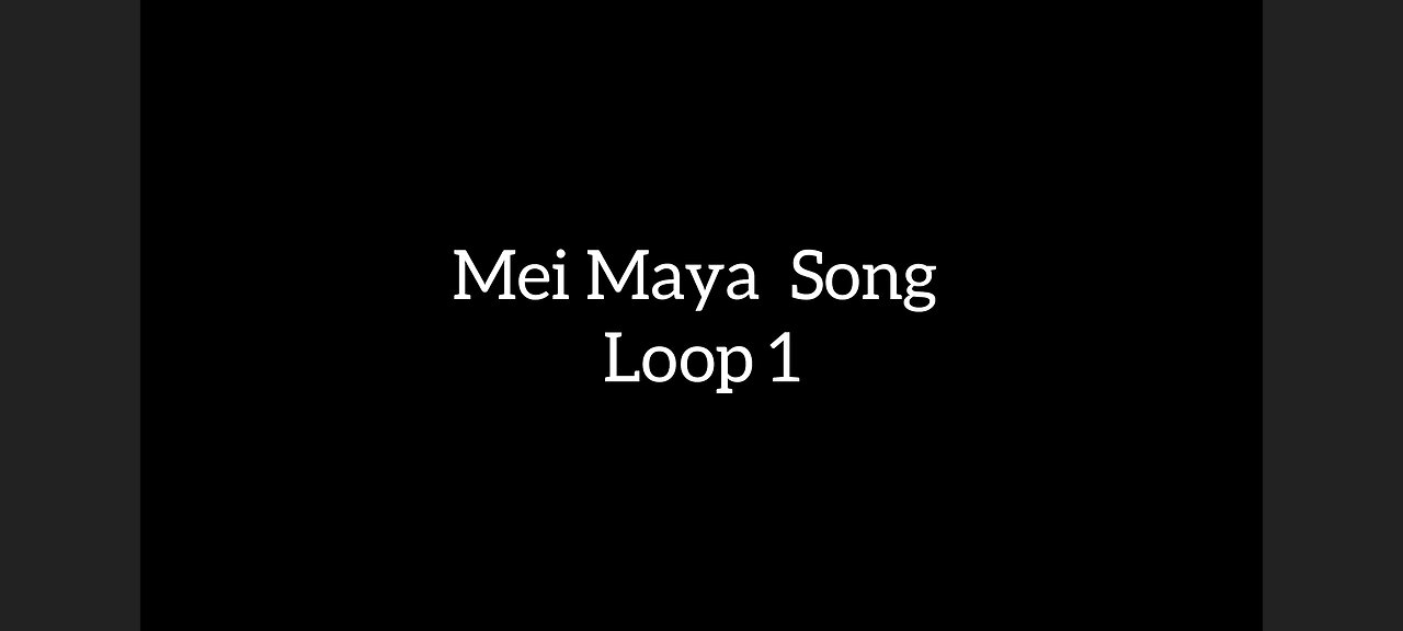 Mei Maya Kanji Loop 1