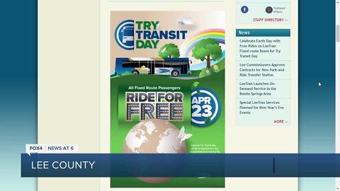 Try Transit Day for Earth Day