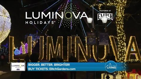 See The Holiday Lights! // Luminova at Elich Gardens