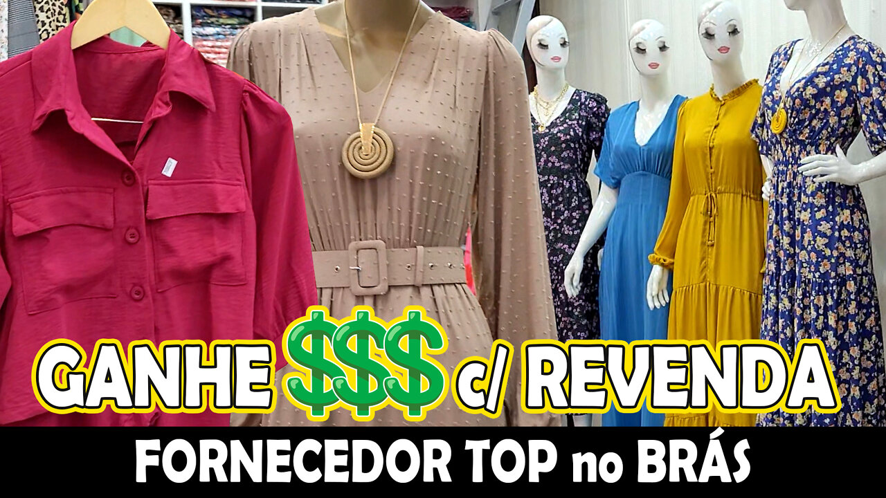 ⭐ Moda Feminina para Ganhar Dinheiro com Revenda do Brás⭐