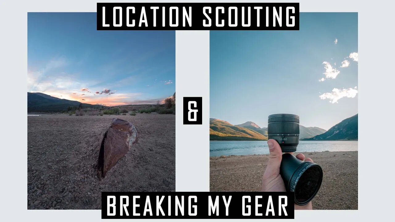 Landscape Photography Location Scouting & Breaking Camera Gear | Lumix G9 Photography