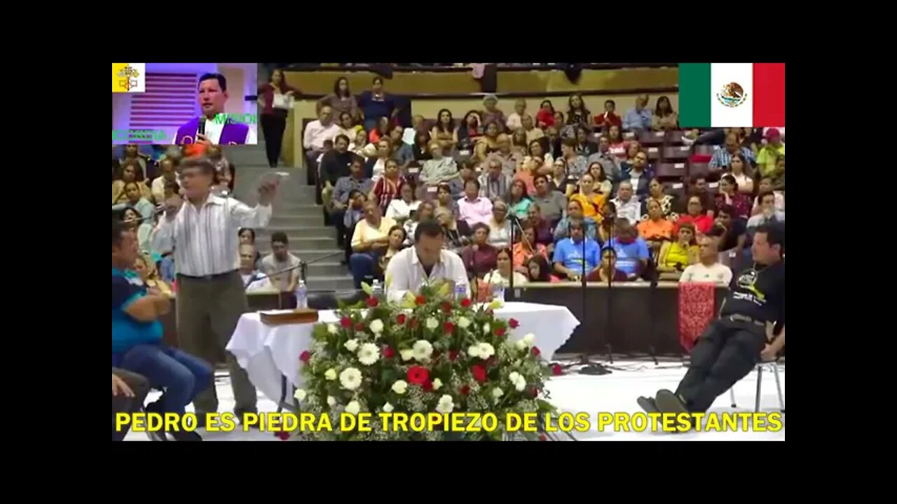 Pedro es piedra de tropiezo para los protestantes. Padre Luis Toro