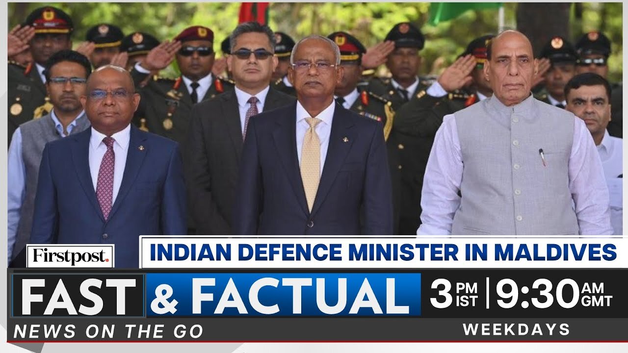 Fast & Factual LIVE: Rajnath Singh Meets Maldivian Counterpart | Morgan Stanley Cuts 3,000 More Jobs