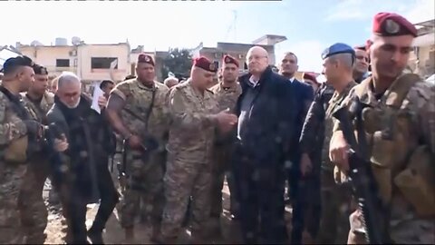 Lebanon PM in first tour of south since start of Hezbollah-Israel ceasefire