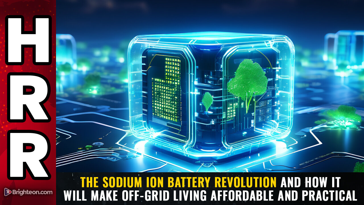 The SODIUM ION battery revolution and how it will make off-grid living affordable...